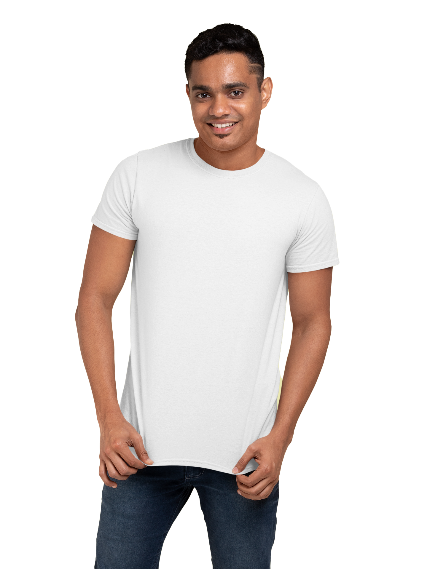 Men's Round neck Cotton T-Shirt ( Half Sleeve Regular Fit )